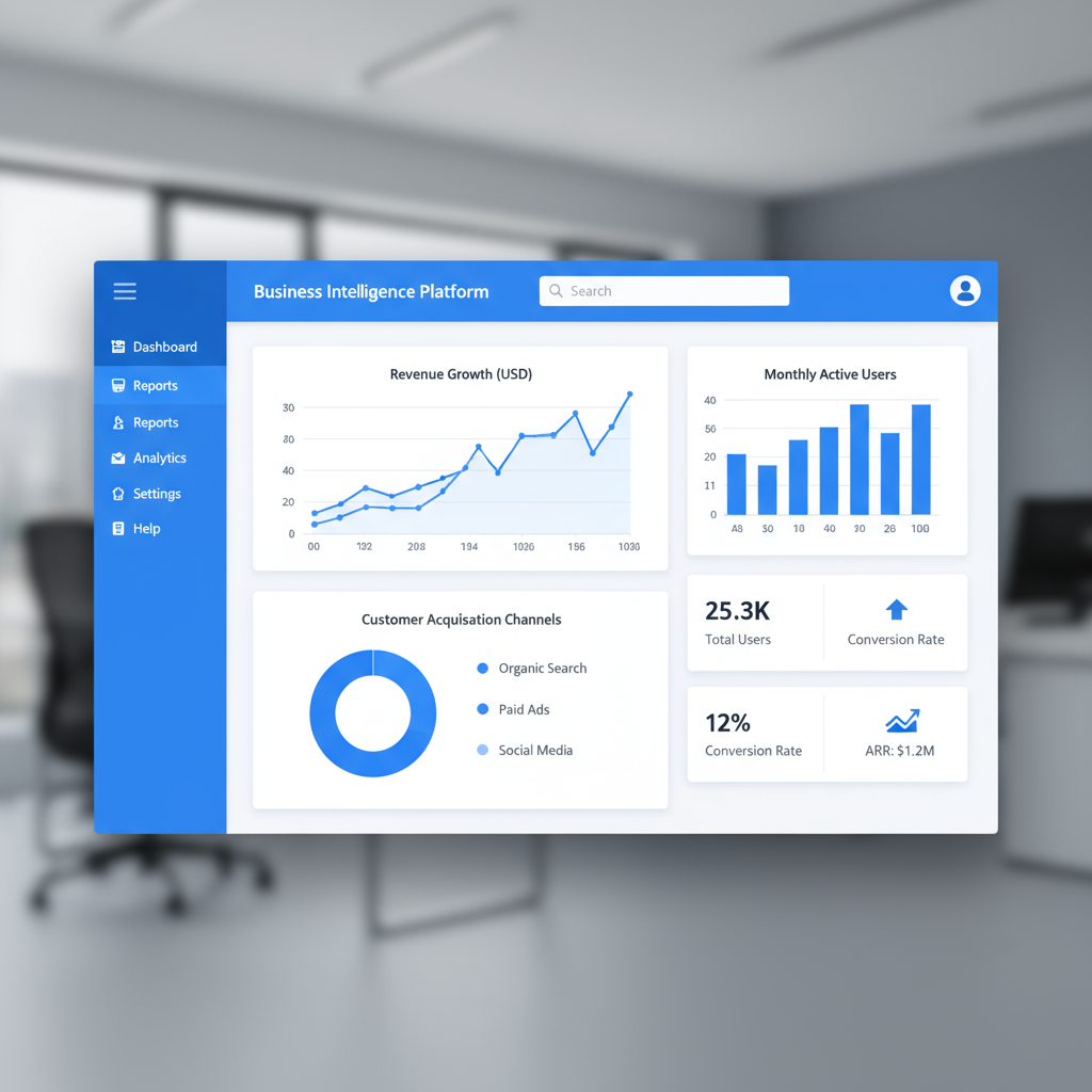 数据分析仪表板